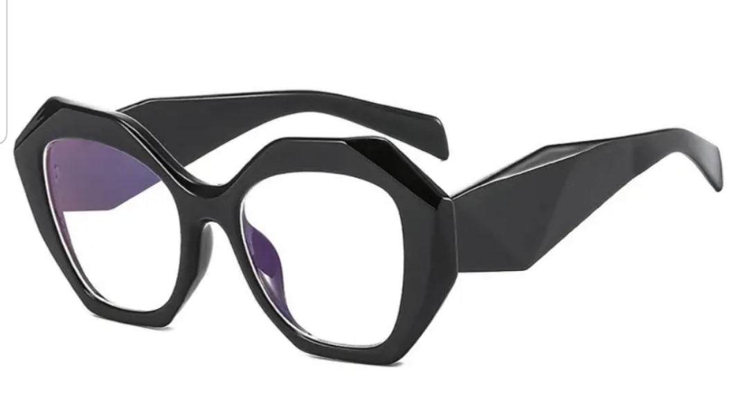 Oversized Geometric Personality Eyewear