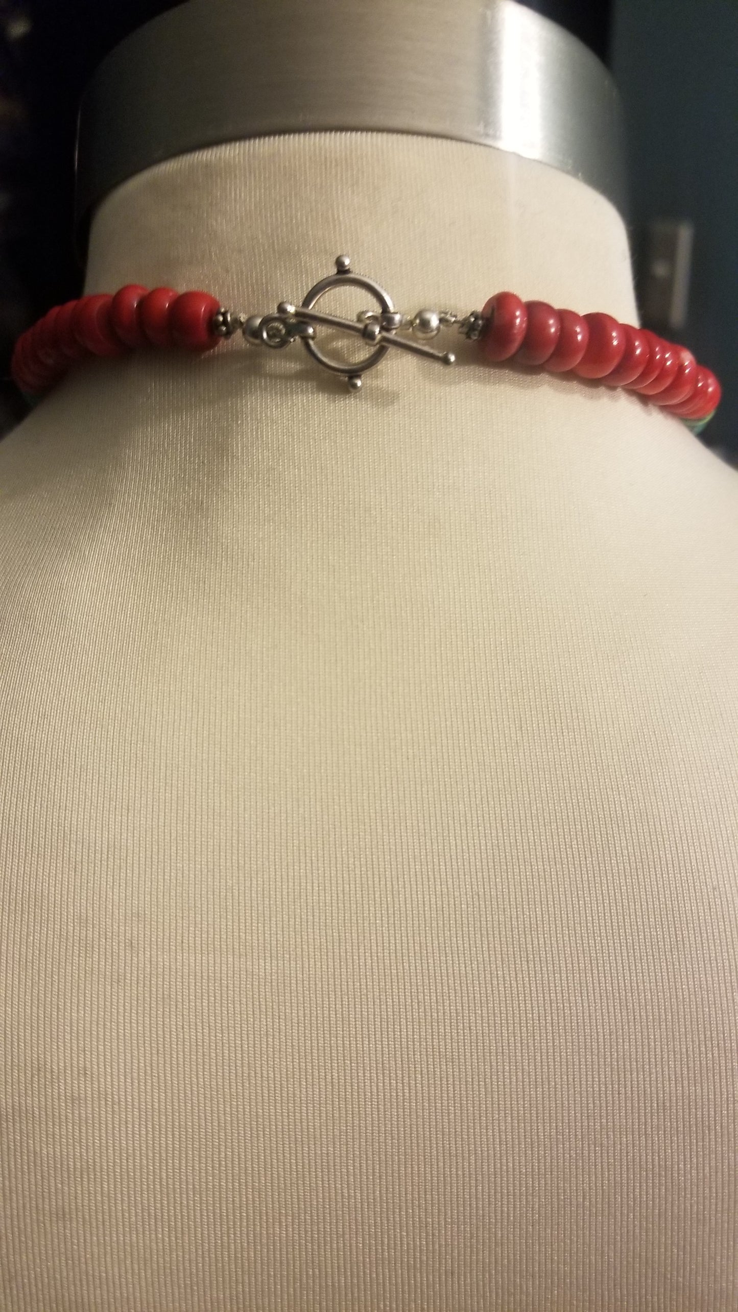 Coral and Turquoise Necklace