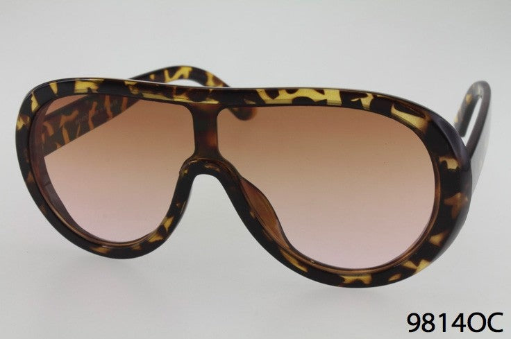 Venny Oversized Aviators Tortoise