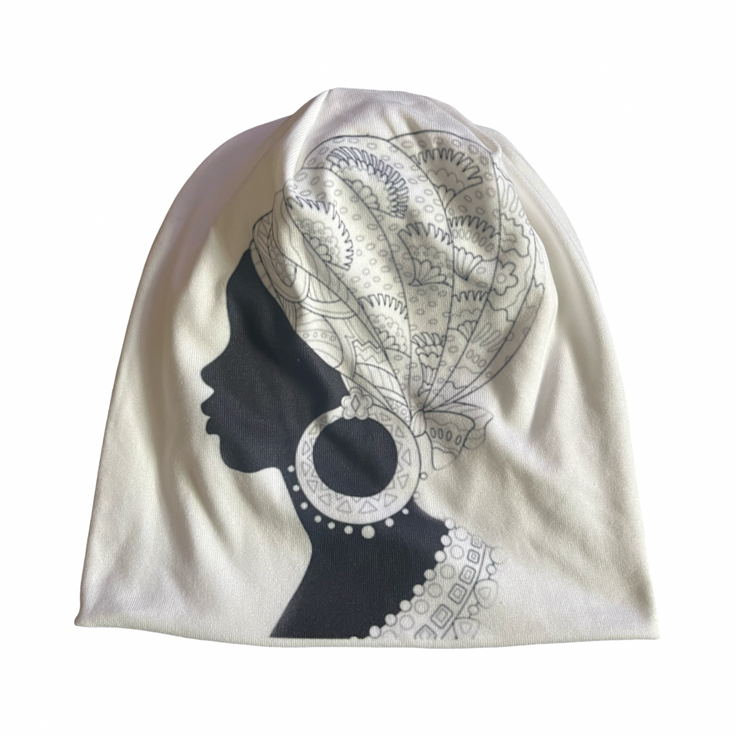Black/White Lady Beanie