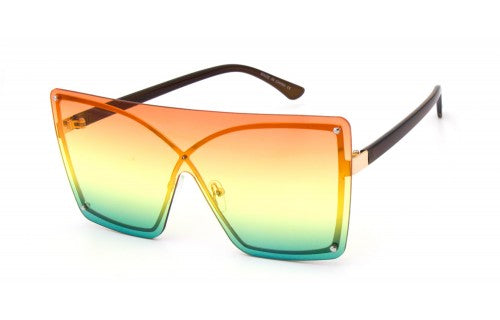 Trini Essie - Shield Sunglasses in Rasta