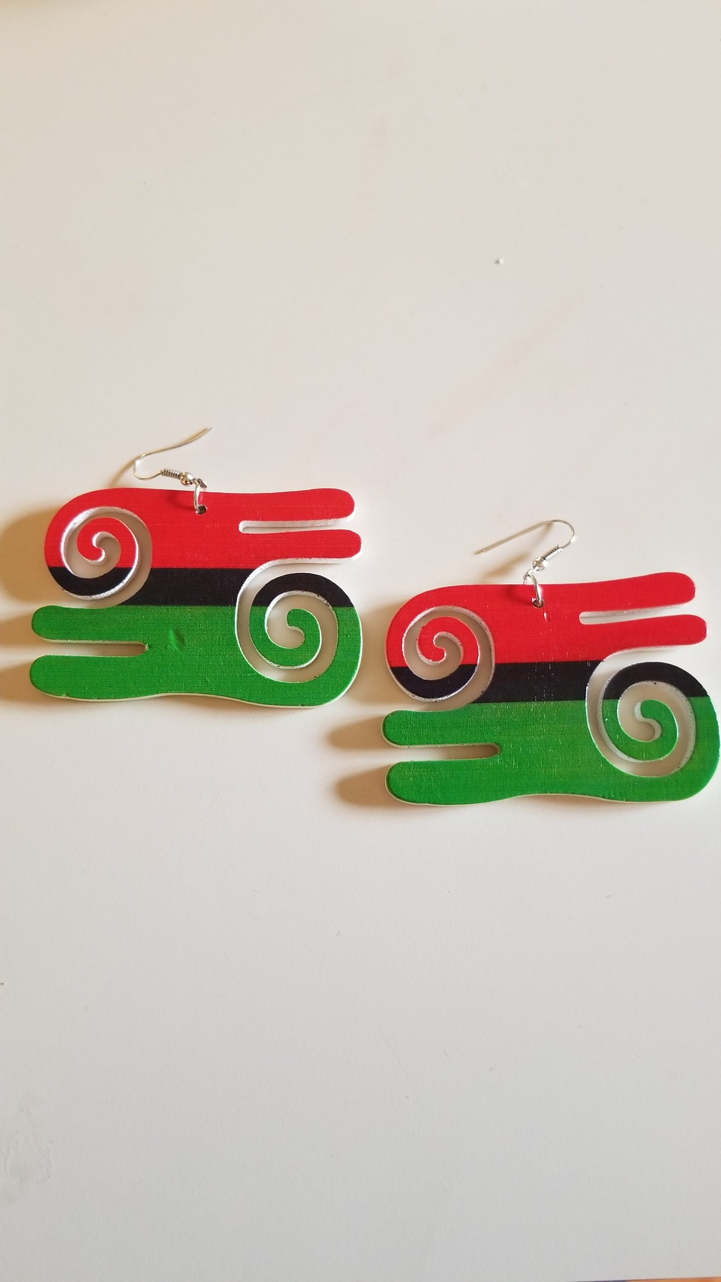 Dwannini Mmen Wooden Earrings