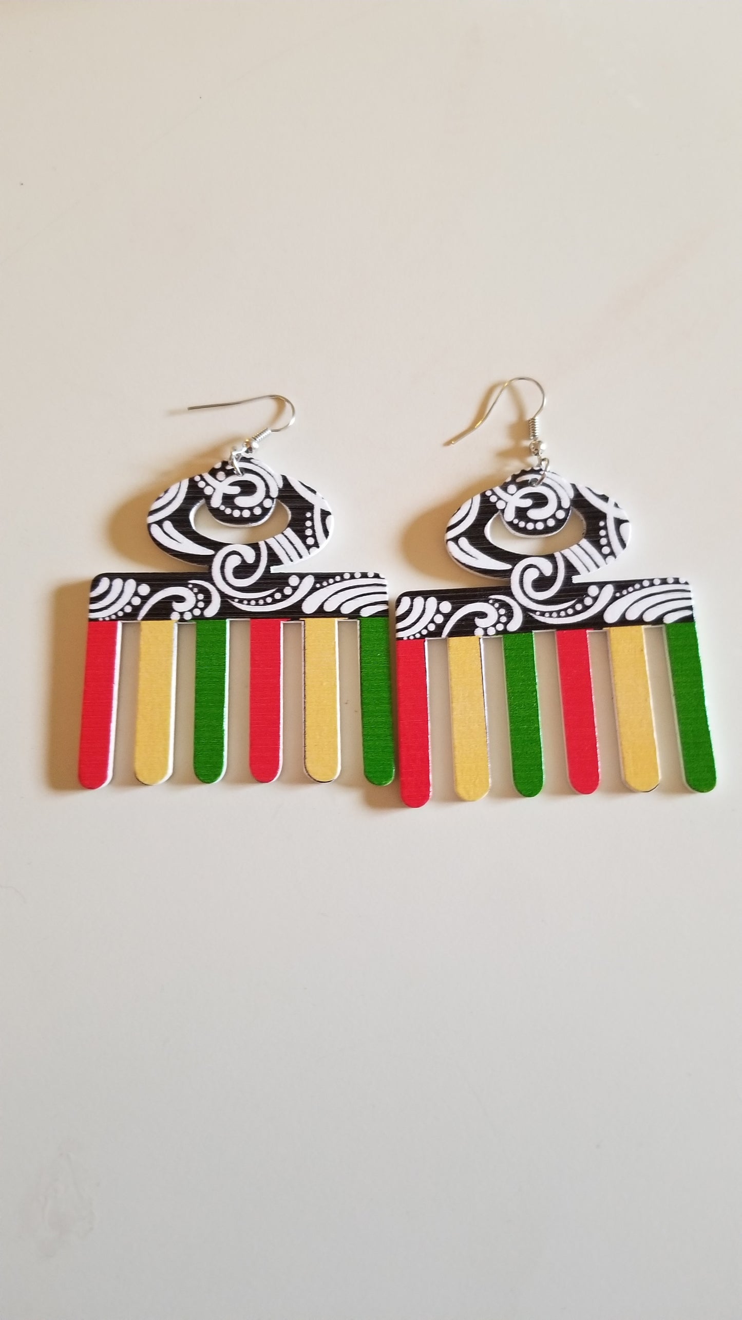 Duafe Wooden Earrings